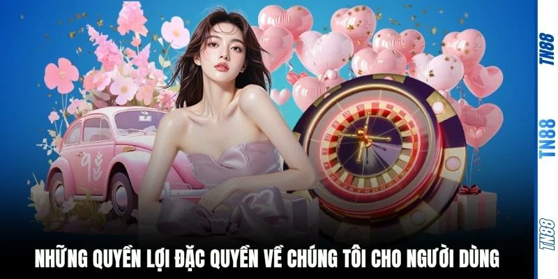 Những quyền lợi đặc quyền về chúng tôi cho người dùng