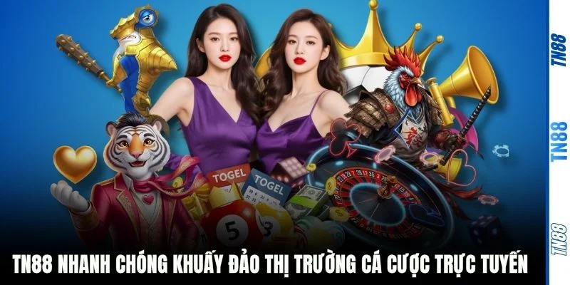 TN88 nhanh chóng khuấy đảo thị trường cá cược trực tuyến 